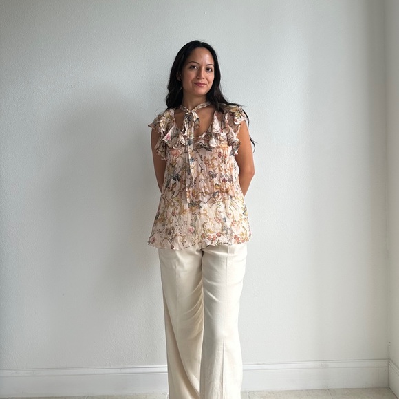 Zimmermann Painted Heart Cascade Tank Top - Picture 4 of 7